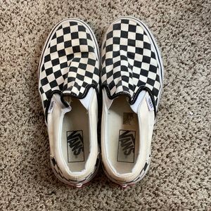 Checkered Vans